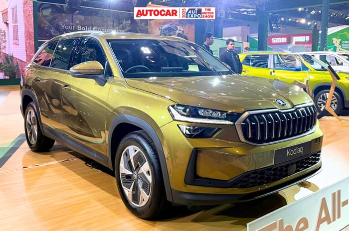 New Skoda Kodiaq, Elroq EV, Vision 7S showcased at Auto Expo 2025